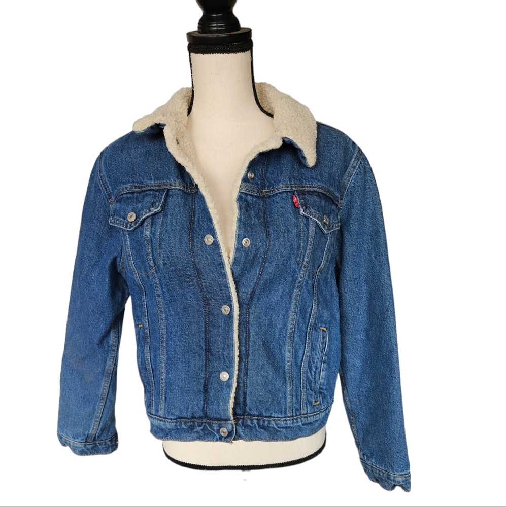 Levis Sherpa Lined Jean Jacket
